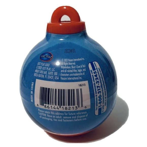 4 Blues Clues and You Ornament Collectible Mini Figure Capsule Nickelodeon Lot - Picture 4 of 10